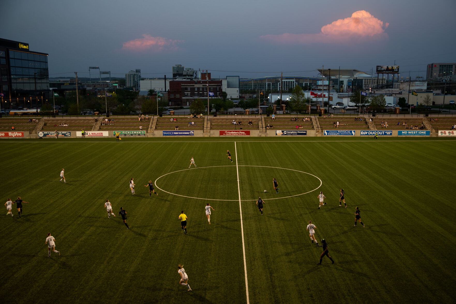 Soccer at Dusk
